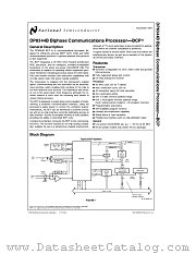 DP8344BVJG datasheet pdf National Semiconductor