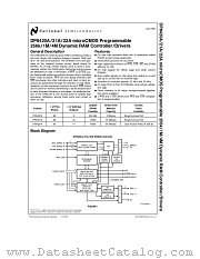 DP8421ATV-25 datasheet pdf National Semiconductor