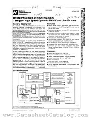 DP8429D-70 datasheet pdf National Semiconductor