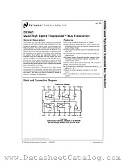 DS3662WMX datasheet pdf National Semiconductor