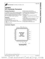 DS3884AW_883 datasheet pdf National Semiconductor