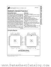 DS3885VX datasheet pdf National Semiconductor