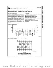 DS7837J_883 datasheet pdf National Semiconductor