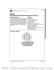 DS9638MJ datasheet pdf National Semiconductor