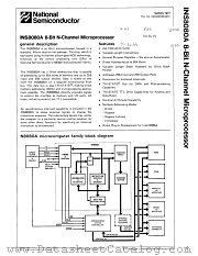 INS8080N datasheet pdf National Semiconductor