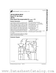 JM38510_11001BD datasheet pdf National Semiconductor