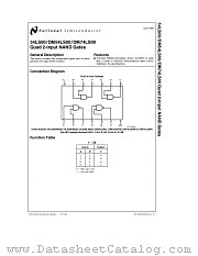 JM38510_30001SD datasheet pdf National Semiconductor
