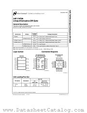 JM38510_34501B2 datasheet pdf National Semiconductor