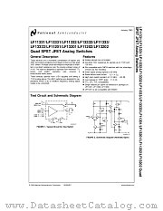 LF13333M datasheet pdf National Semiconductor