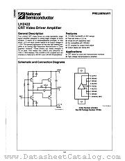 LH2422J datasheet pdf National Semiconductor