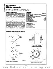 LH4010G datasheet pdf National Semiconductor