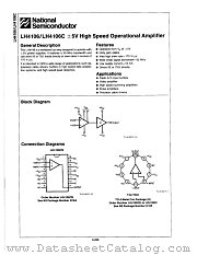 LH4106H datasheet pdf National Semiconductor