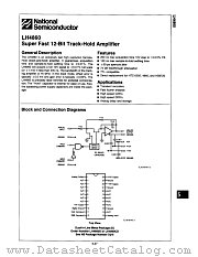 LH4860 datasheet pdf National Semiconductor