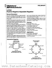 LH7001CN datasheet pdf National Semiconductor