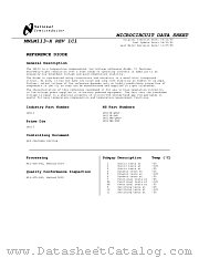 LM113WG datasheet pdf National Semiconductor