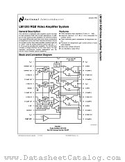 LM1203AN datasheet pdf National Semiconductor