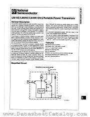 LM295K datasheet pdf National Semiconductor