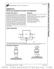 LM2936MWC datasheet pdf National Semiconductor