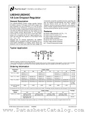 LM2940CT-15MDC datasheet pdf National Semiconductor