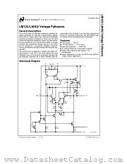 LM302H datasheet pdf National Semiconductor