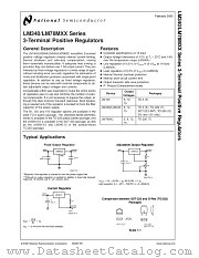 LM340T-5.0MWC datasheet pdf National Semiconductor