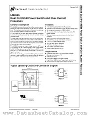 LM3526-HMDC datasheet pdf National Semiconductor