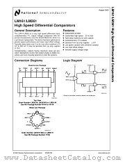 LM361J datasheet pdf National Semiconductor