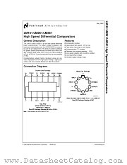 LM361MWC datasheet pdf National Semiconductor