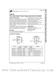 LM7131BCN datasheet pdf National Semiconductor