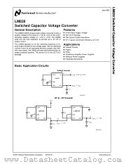 LM828MDC datasheet pdf National Semiconductor