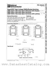 LMC13335J datasheet pdf National Semiconductor