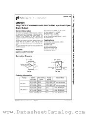 LMC7221BIN datasheet pdf National Semiconductor