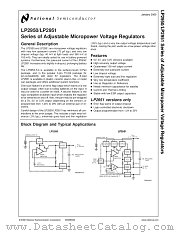LP2950CMWC datasheet pdf National Semiconductor