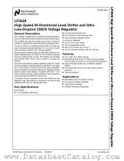 LP3928TLX-1828 datasheet pdf National Semiconductor