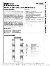 MA2732 datasheet pdf National Semiconductor