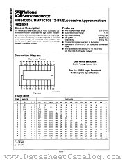 MM74C905N datasheet pdf National Semiconductor