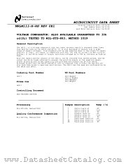 MRLM111 datasheet pdf National Semiconductor
