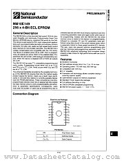 NM10E149 datasheet pdf National Semiconductor