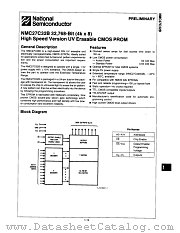 NMC27C32BQE250 datasheet pdf National Semiconductor