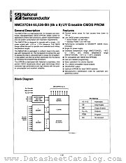 NMC27C64QM250 datasheet pdf National Semiconductor