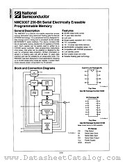 NMC9307EM datasheet pdf National Semiconductor
