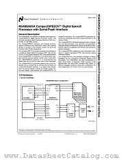 NSAM266SAA_VLJ datasheet pdf National Semiconductor