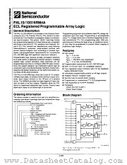PAL1016RM4AWC datasheet pdf National Semiconductor
