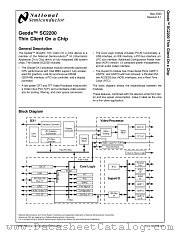SC2200UFH-300 datasheet pdf National Semiconductor