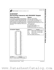 SCAN18245TMDA datasheet pdf National Semiconductor