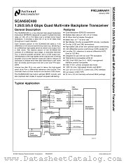 SCAN50V400UT datasheet pdf National Semiconductor