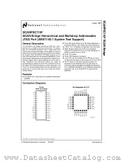SCANPSC110FJ-QV datasheet pdf National Semiconductor