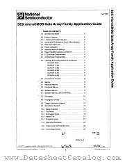 SCX6244 datasheet pdf National Semiconductor