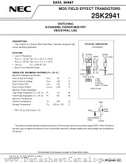 2SK2941-ZJ-E2(JM) datasheet pdf NEC