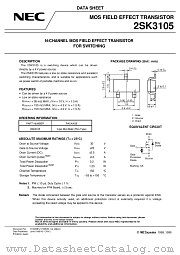 2SK3105-T1B datasheet pdf NEC